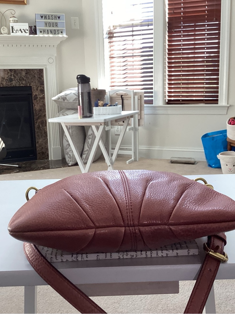 Coach Brooke Pleated Leather Crossbody Bag E0973-43112 - Picture 5 of 9